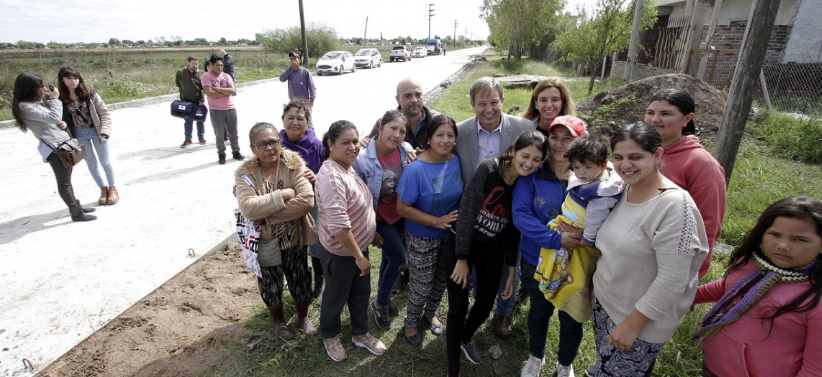 Cascallares recorrió las obras de Espora y de la Ruta 16 que avanzan a todo ritmo