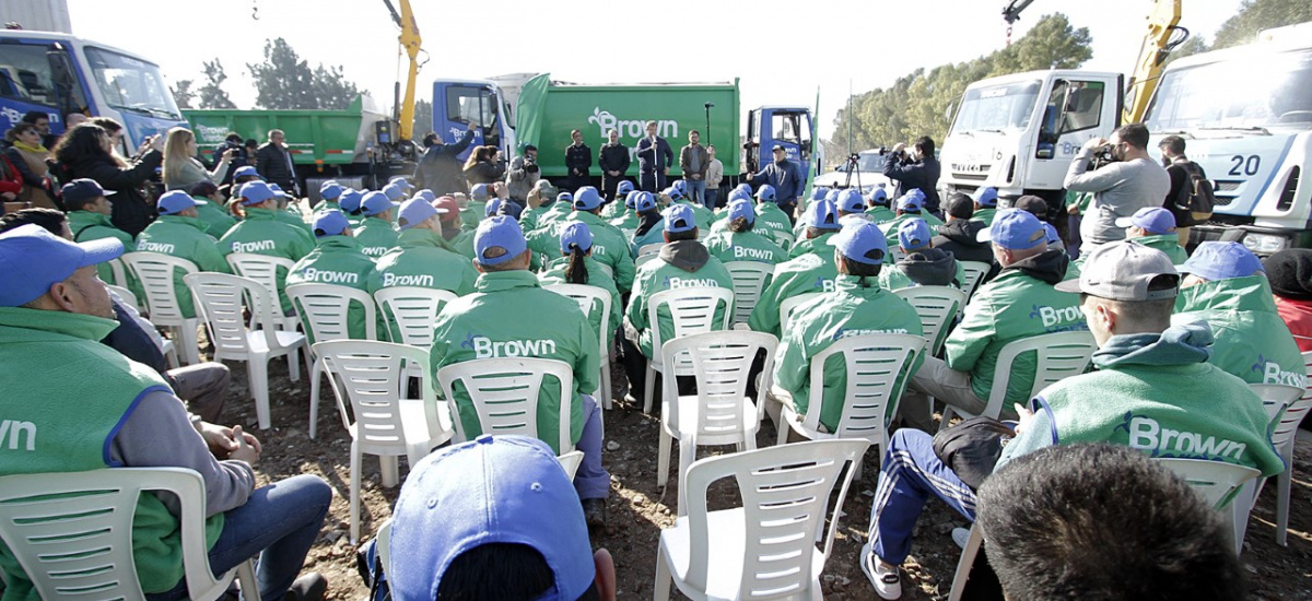 Cascallares presentó el programa Brown Verde
